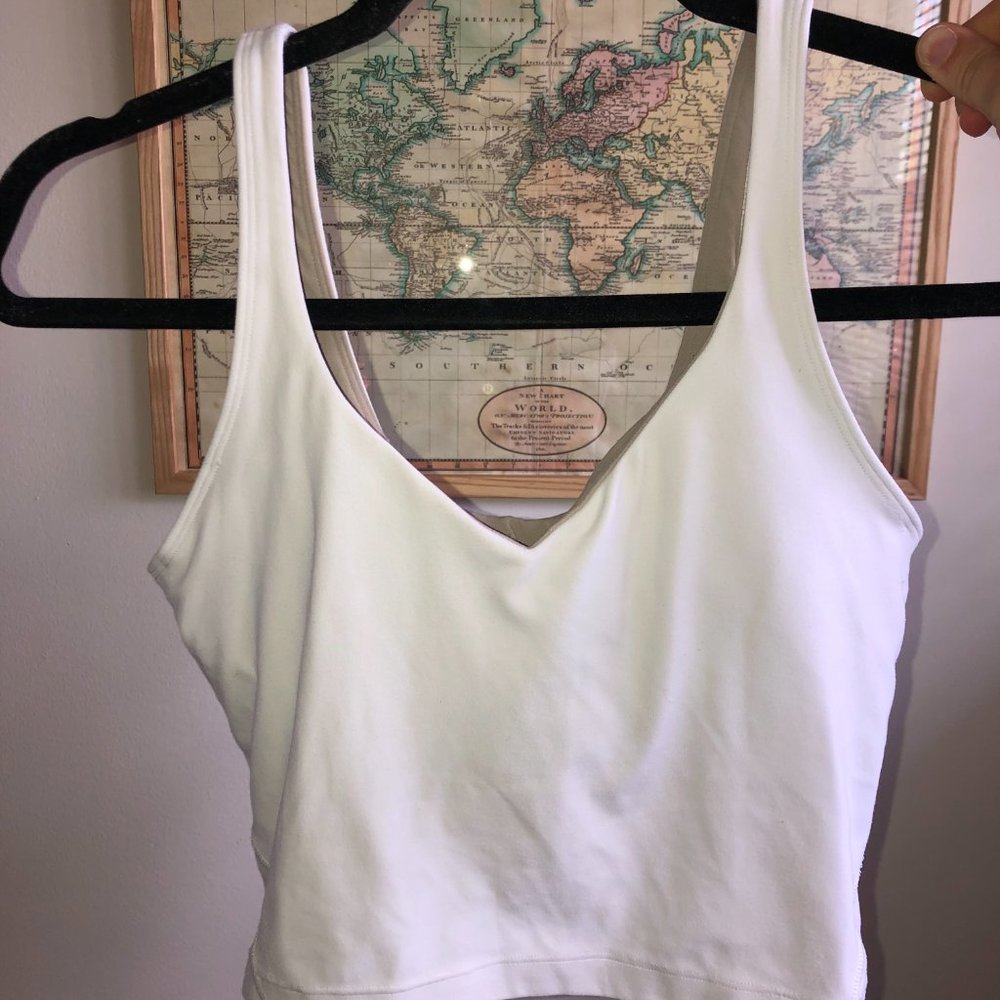 White Lululemon Align Tank Size 6